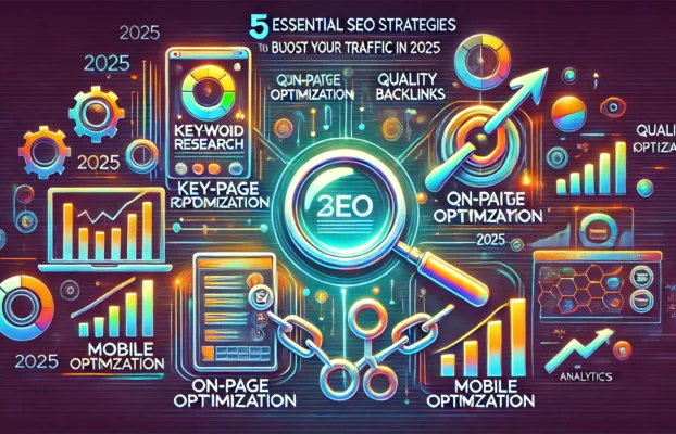 5 Essential SEO Strategies to Boost Your Website Traffic in 2025